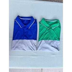 Adidas Golf Shirts in Blue and/or Green: Size XL